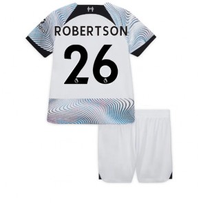Liverpool Andrew Robertson #26 babykläder Bortatröja barn 2022-23 Korta ärmar (+ Korta byxor)